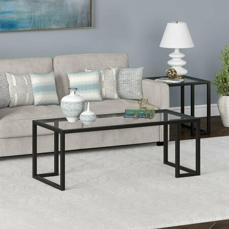 HENN & HART Oscar Blackened Bronze Coffee Table CT1331